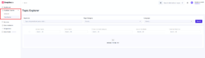 How to Use the Topic Explorer