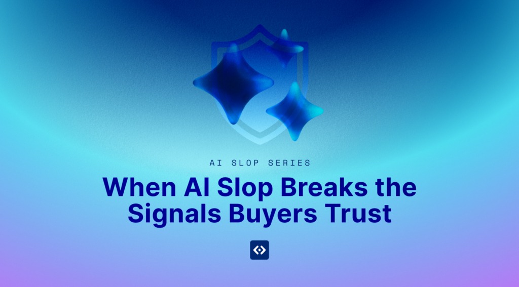 When AI Slop Breaks the Signals Buyers Trust