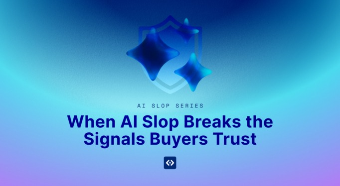 When AI Slop Breaks the Signals Buyers Trust