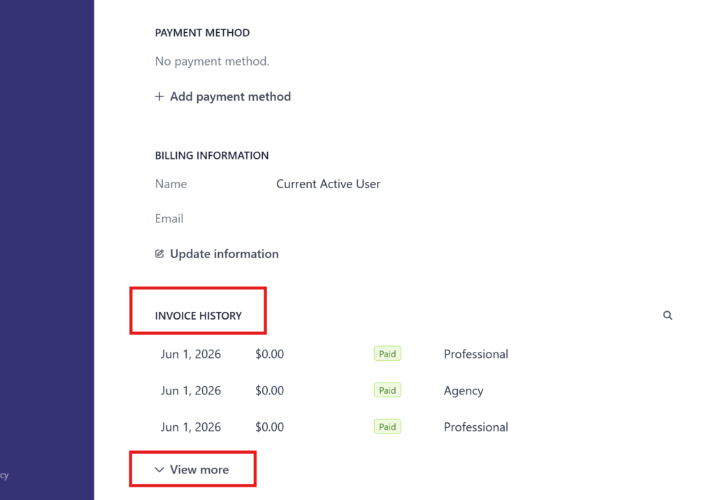 How to View Invoice History How to View Invoice History